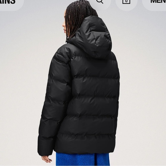 NWT Rains Alta Puffer Jacket - Womens XS - Picture 3 of 10